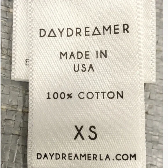 Free People x Daydreamer Rolling Stones 89 Maxi Top in Black sz XS NWT - Picture 5 of 10